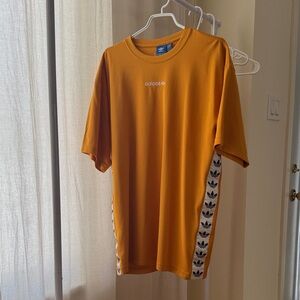 Adidas Men's Mustard Short Sleeve Tee